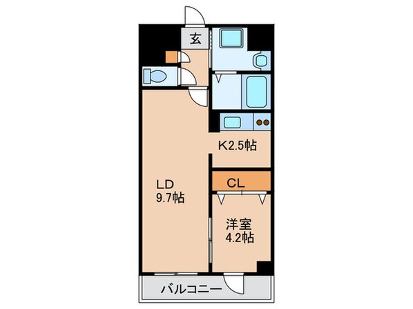 マウントピアの物件間取画像